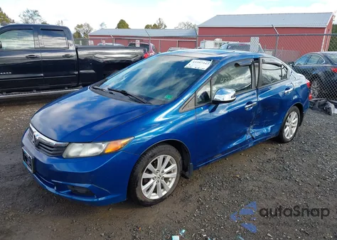 2012 Honda Civic Ex from USA, damaged, VIN 19XFB2F88CE049021